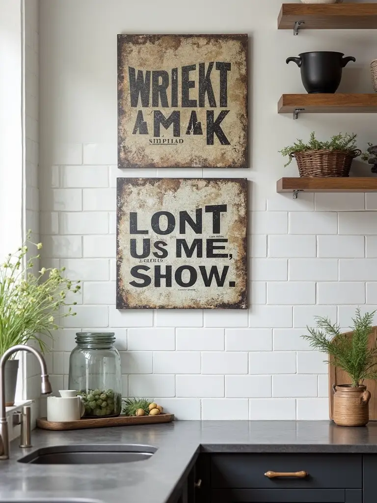 timeless culinary storytelling decor
