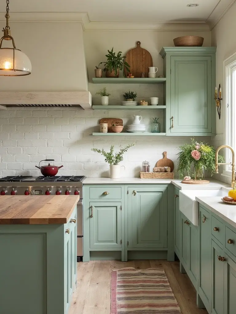 timeless rustic farmhouse kitchen charm