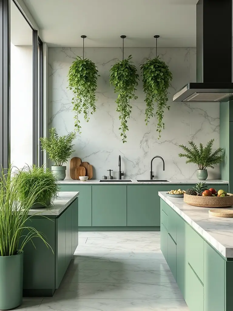 verdant vibrant organic inviting
