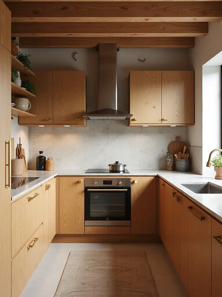 warm natural textured cohesive