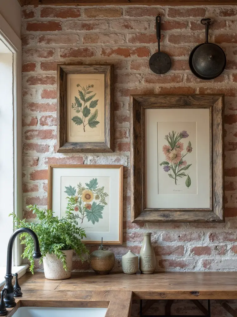 weathered charm through vintage artistry