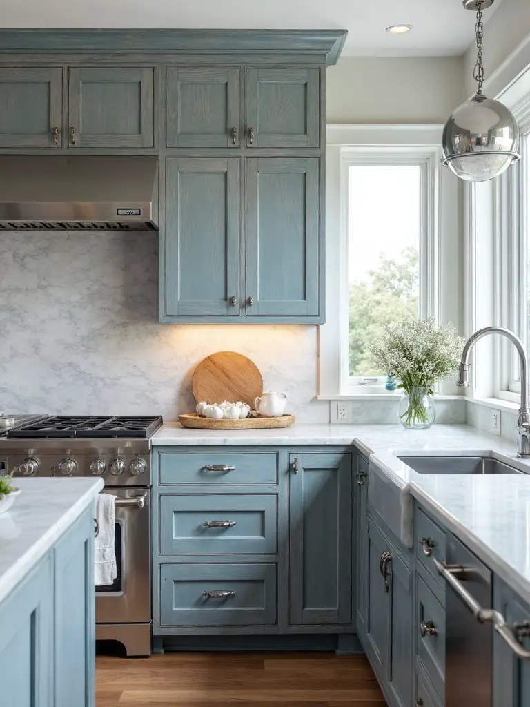 weathered coastal kitchen cabinet finishes