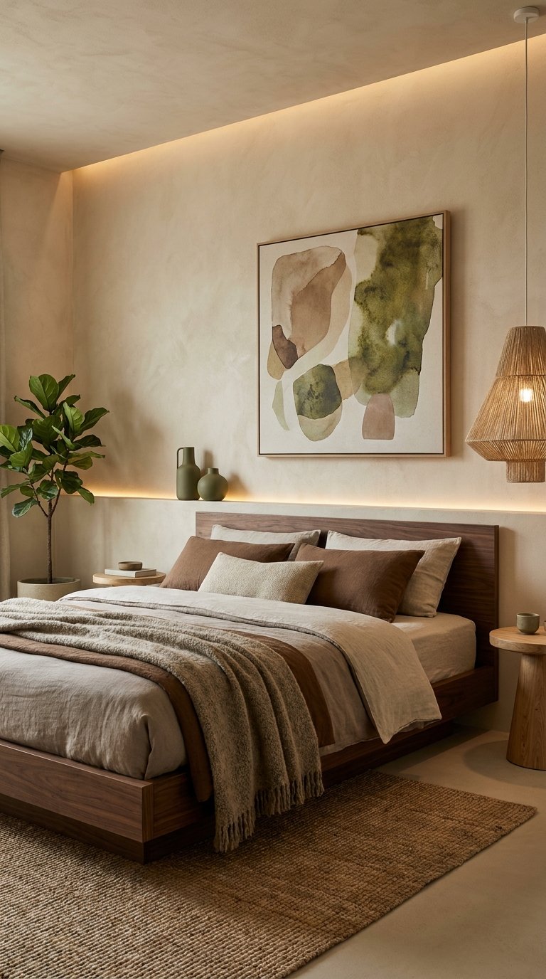 10 Warm Brown Bedroom Ideas for a Cozy Atmosphere