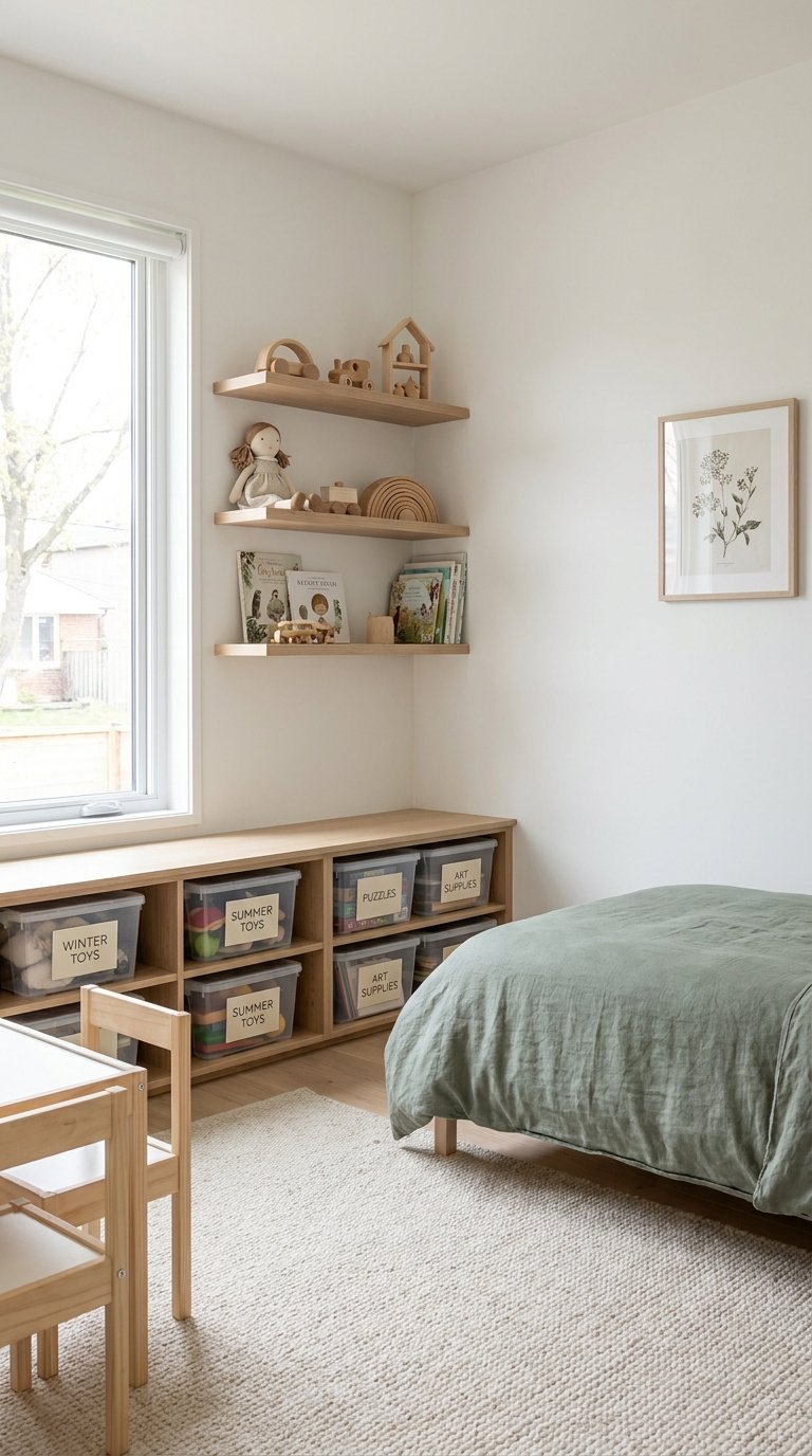 11 Kids Bedroom Toy Storage Ideas for Organized Fun