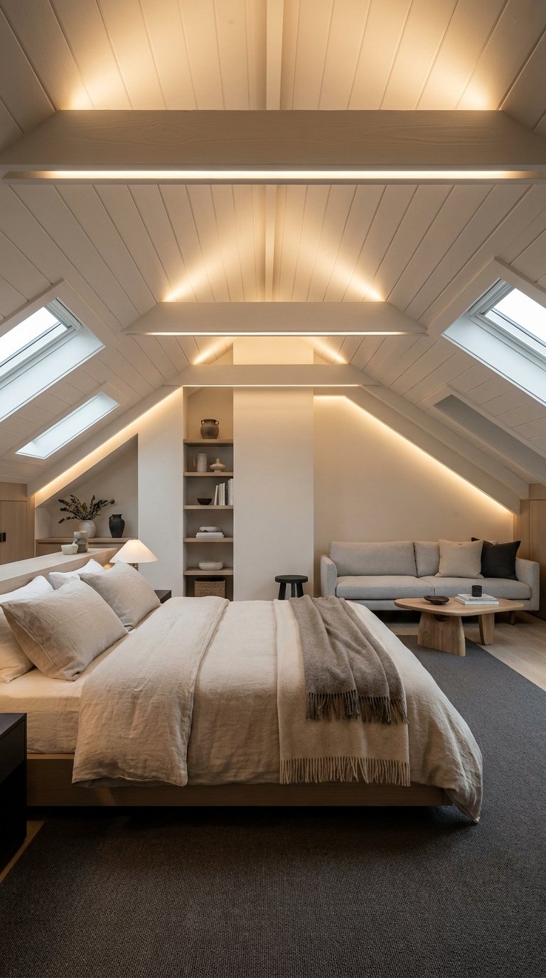 10 Attic Loft Bedroom Ideas With Sloped Ceilings for Unique Charm