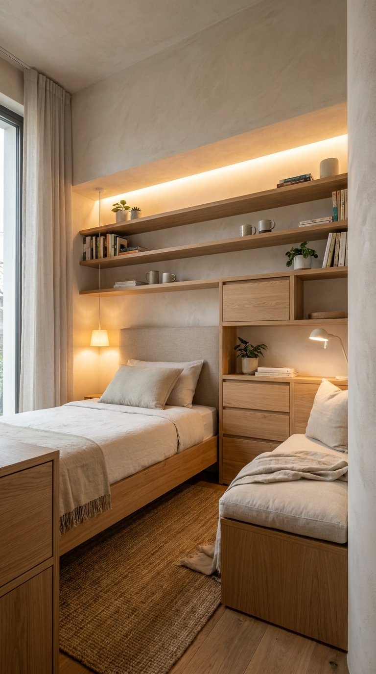 12 Small Bedroom Ideas With Single Beds That Save Space