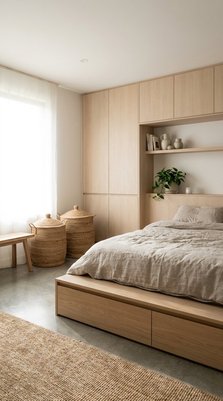 11 Japandi Small Bedroom Ideas for Minimalist Comfort
