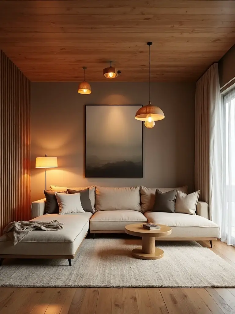 adjustable layered tranquil lighting