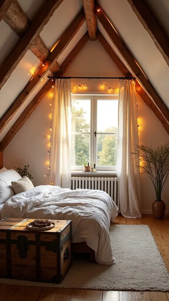 aesthetic attic bedroom designs