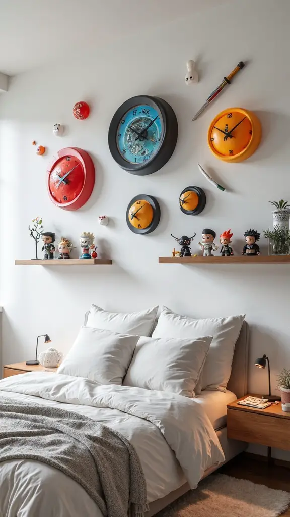 anime inspired functional wall decor