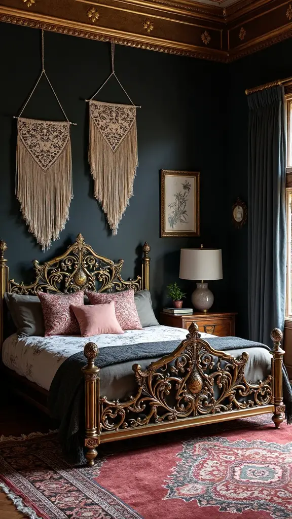 antique boho luxurious balanced