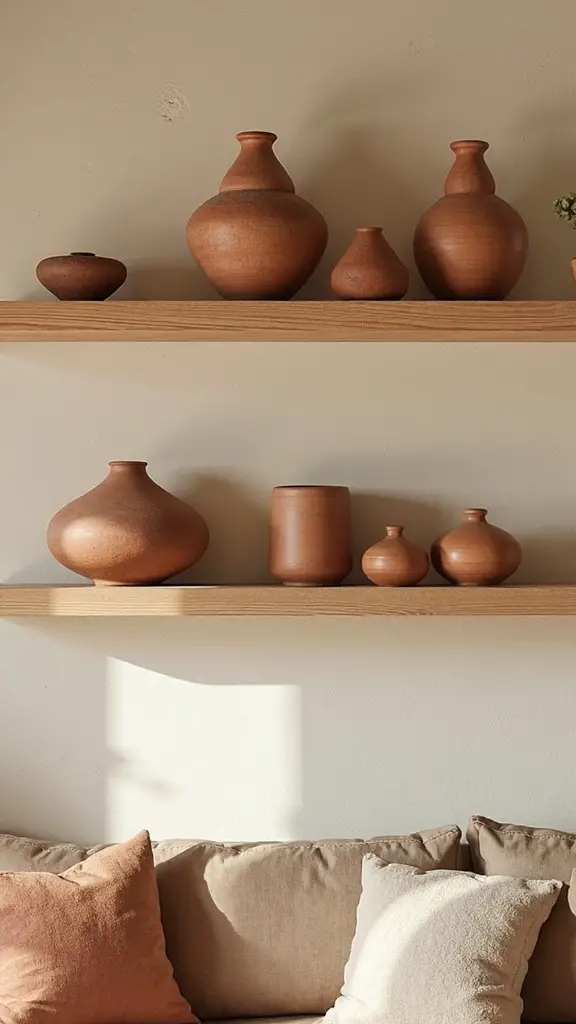 artisan made ceramic pottery boho decor