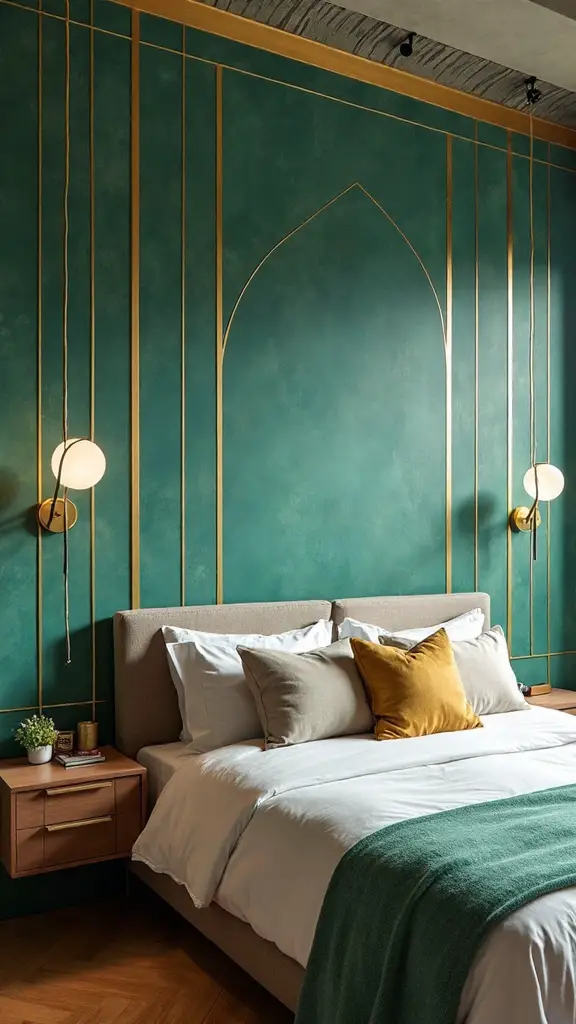 artistic bedroom decor statement inspiration