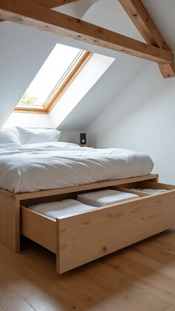 attic bedroom storage solutions
