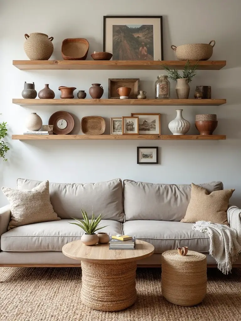 authentic centerpieces reflecting personal experiences
