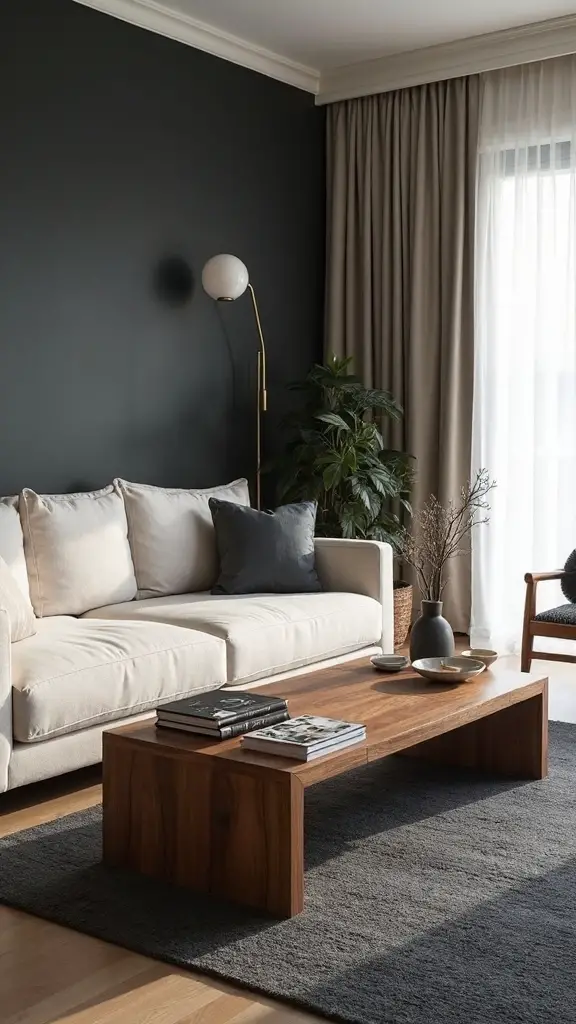 balanced tones create tranquil atmosphere