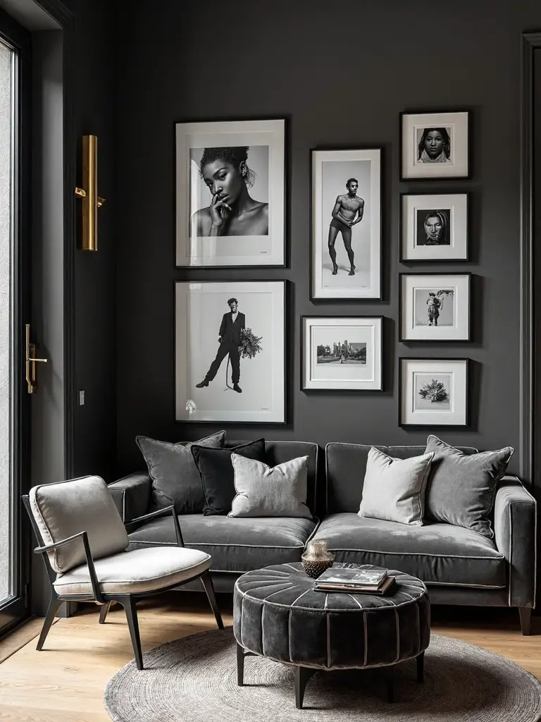 bold confident eclectic gallery
