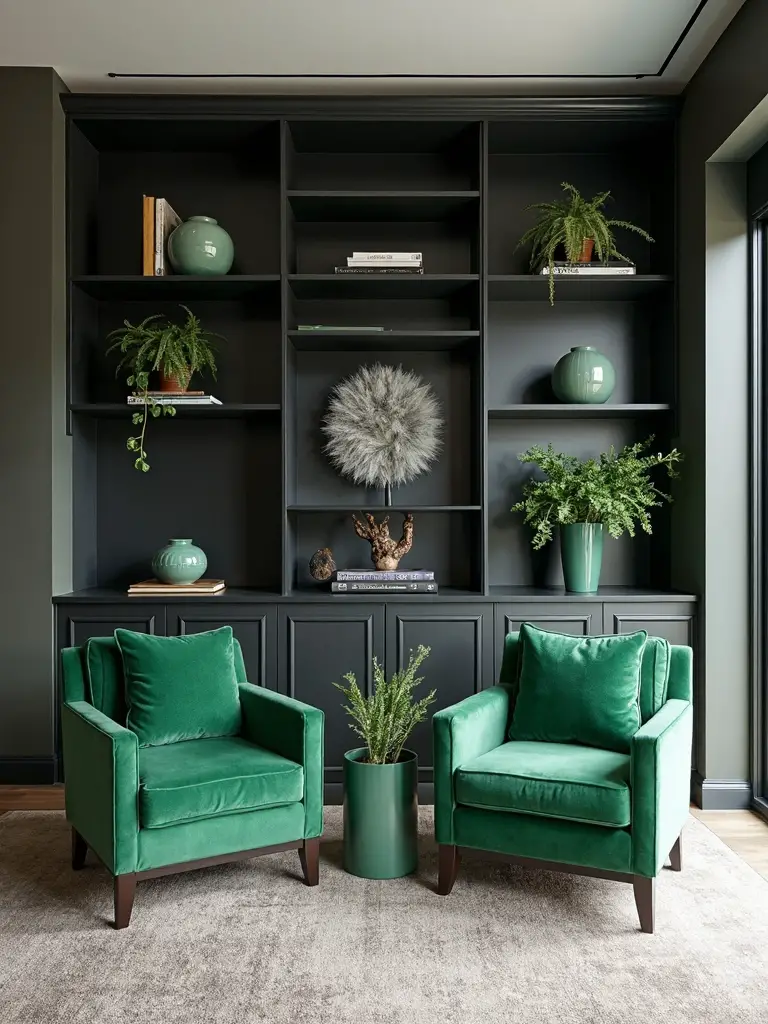 bold contemporary contrasting harmonious