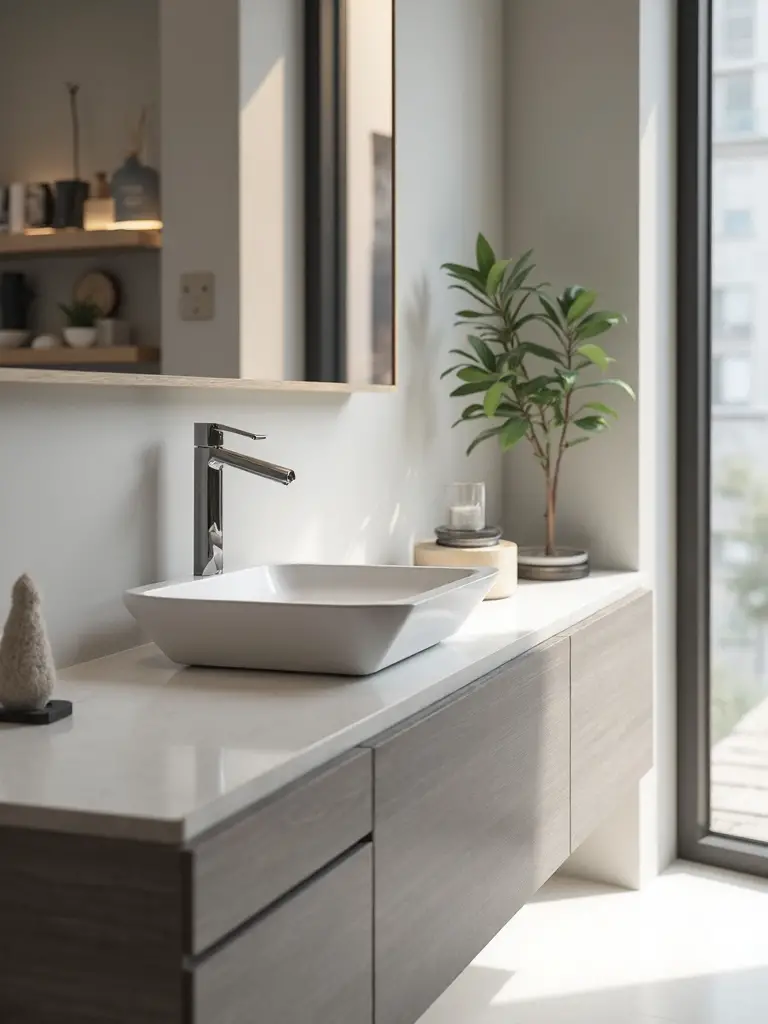 bold modern geometric basins