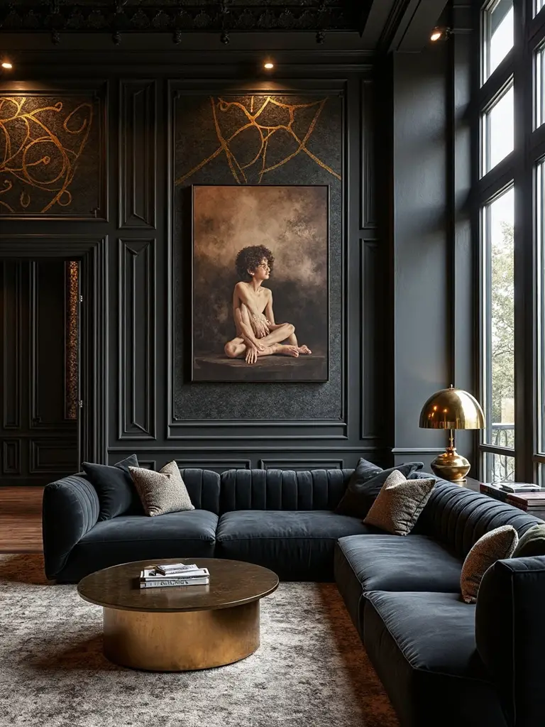 bold statement making wallpaper