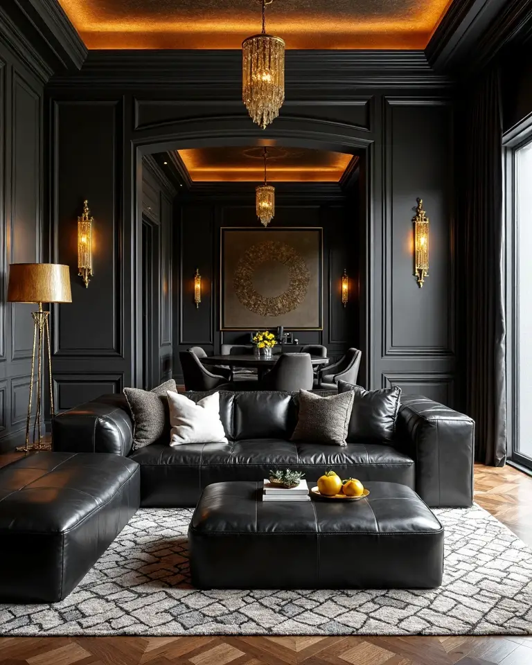 bold stylish living rooms