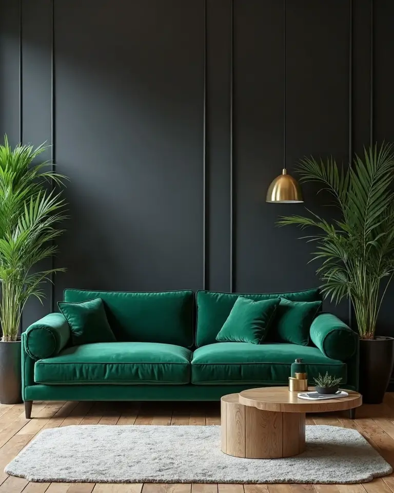 bold unique living room vibes