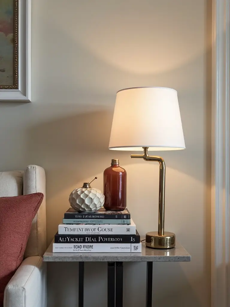 books functional decor charm