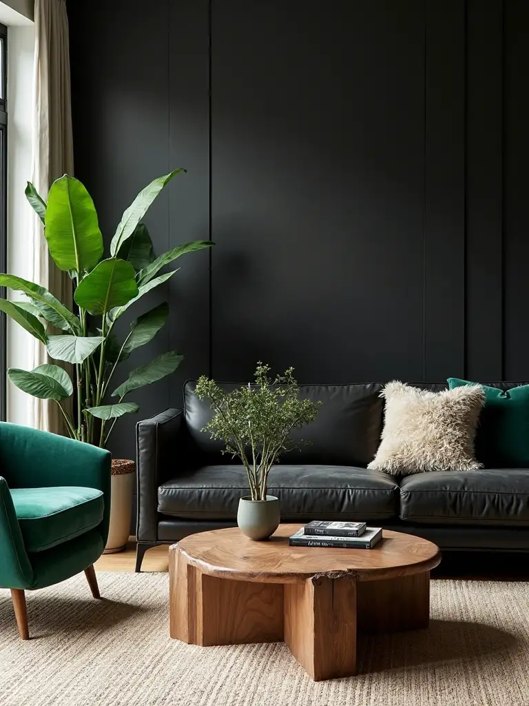 bridging contrasting natural wood elements
