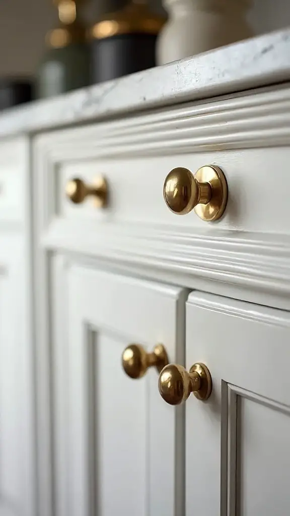 cabinet hardware transformation
