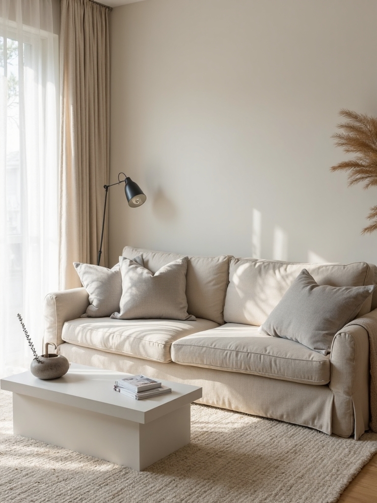 calm serene minimalist harmonious