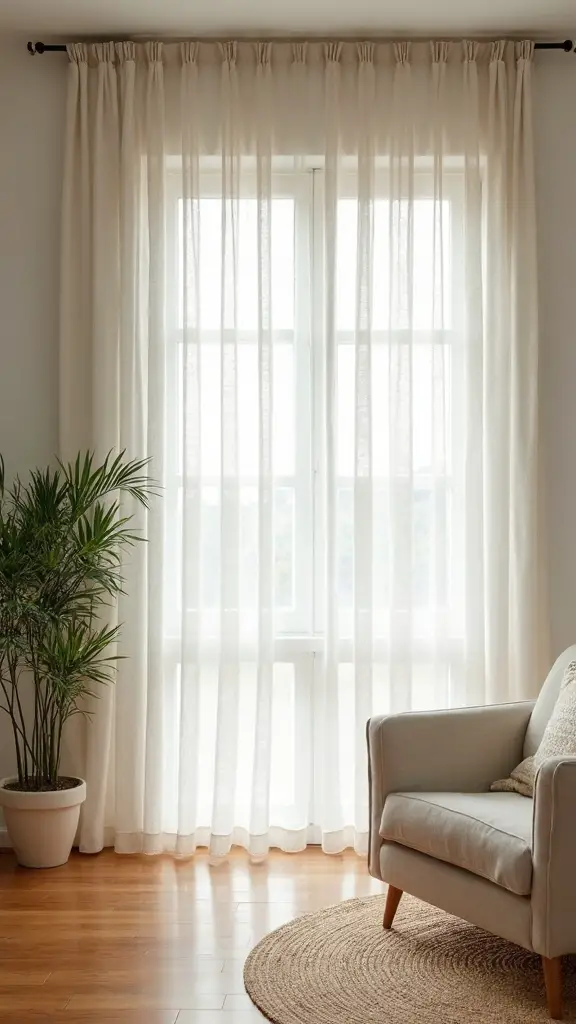 calming flexible layered window treatments