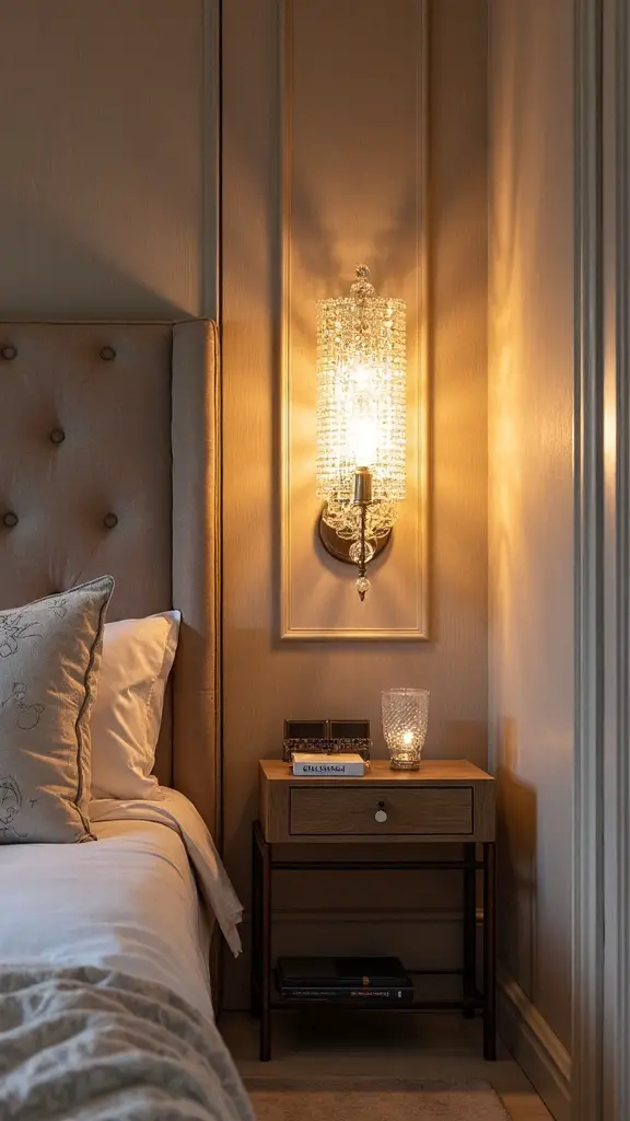 captivating crystal and glass ambiance