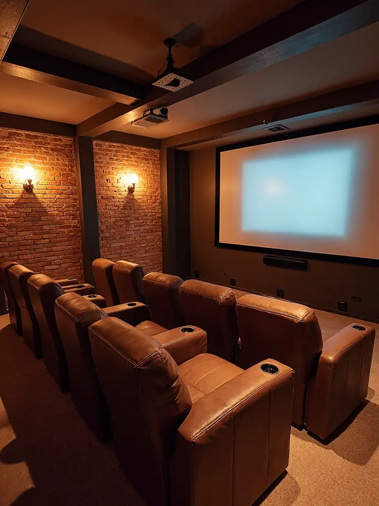 cinematic home theater entertainment experience