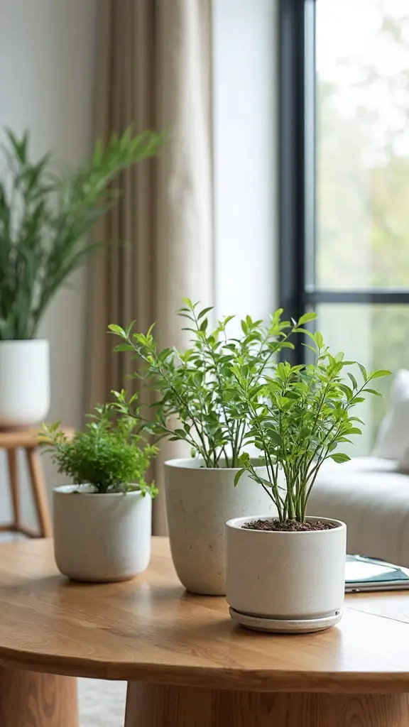 circular harmony coffee table centerpiece