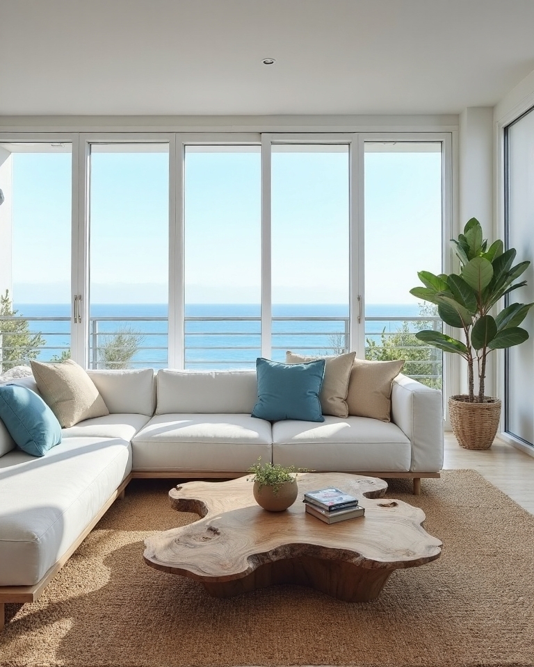 21 Beautiful Modern Coastal Living Room Ideas That Bring Beachy Vibes Indoors