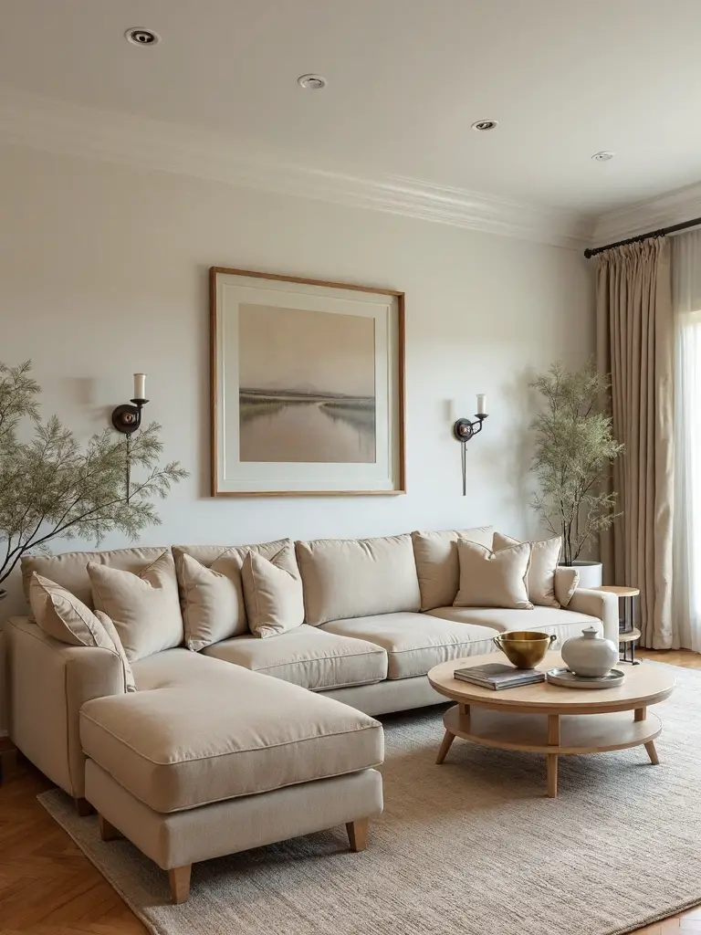 cohesive color palette creates sanctuary