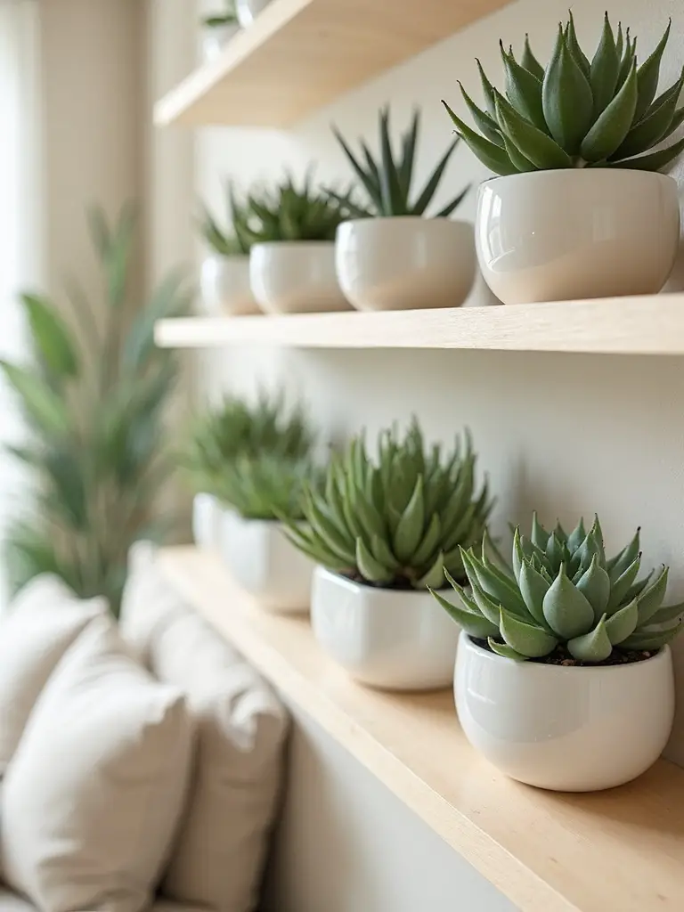 cohesive natural decor centerpieces