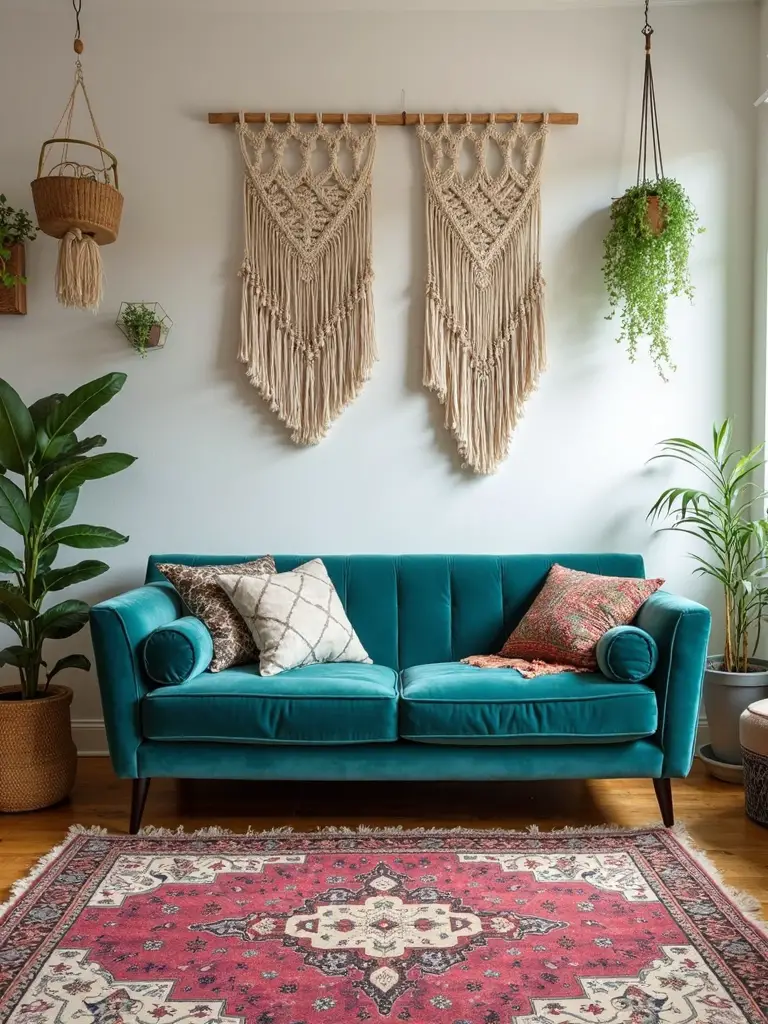 colorful eclectic vibrant bohemian