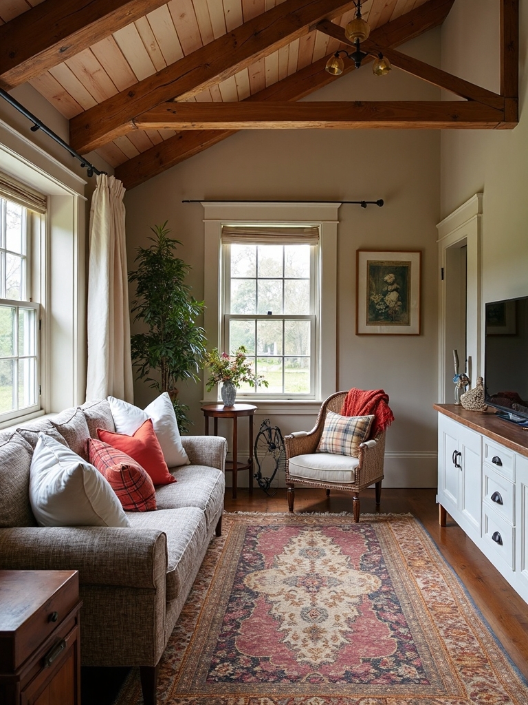 compact cozy clever cottage living spaces
