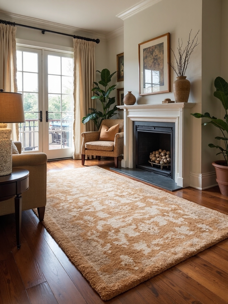 complementing hardwood floor stain undertones