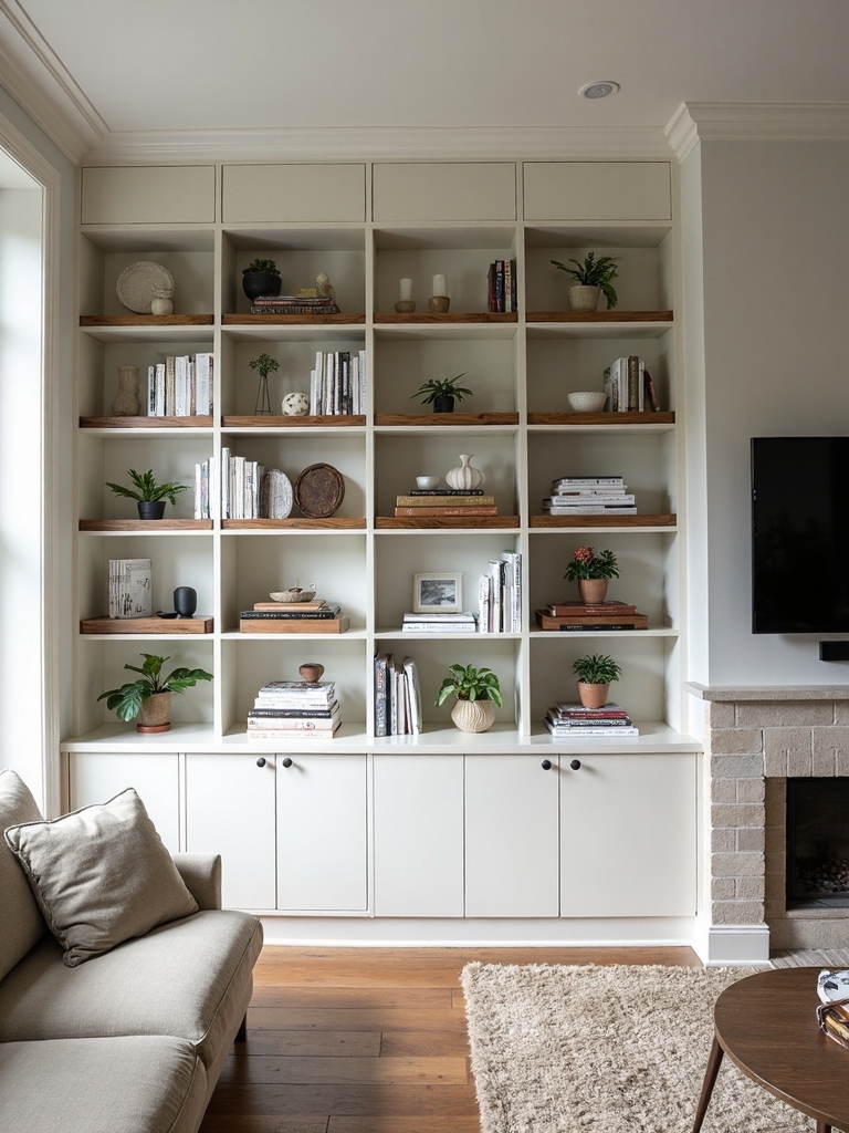 comprehensive wall to wall storage solution