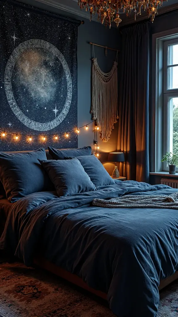 cosmic bohemian midnight sanctuary