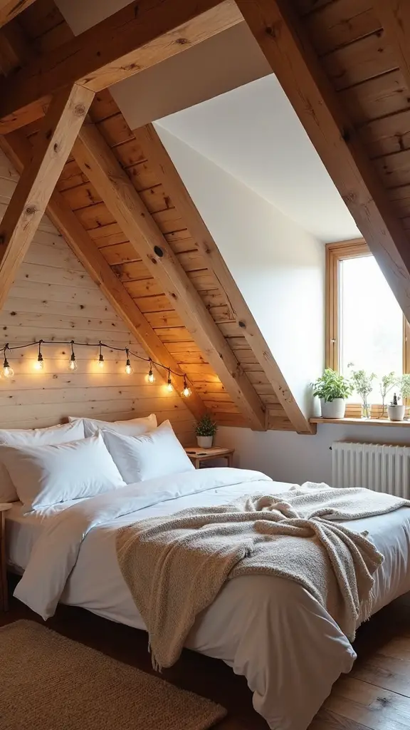 cozy charming attic bedroom decor