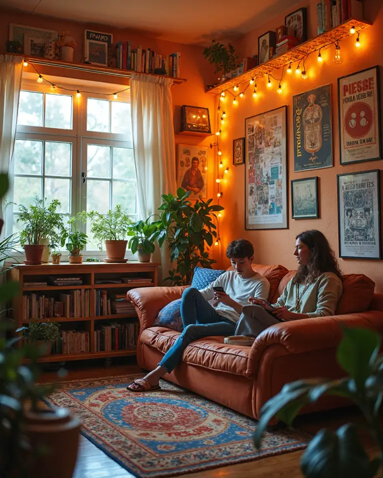 cozy college living room designs