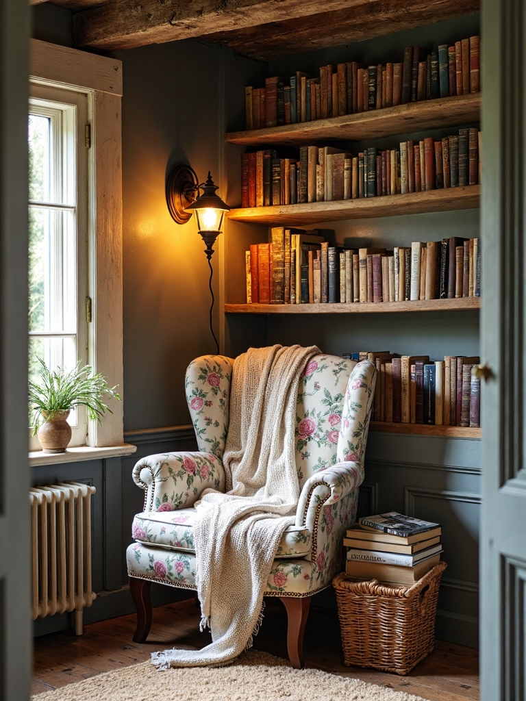 cozy comfortable functional reading sanctuary