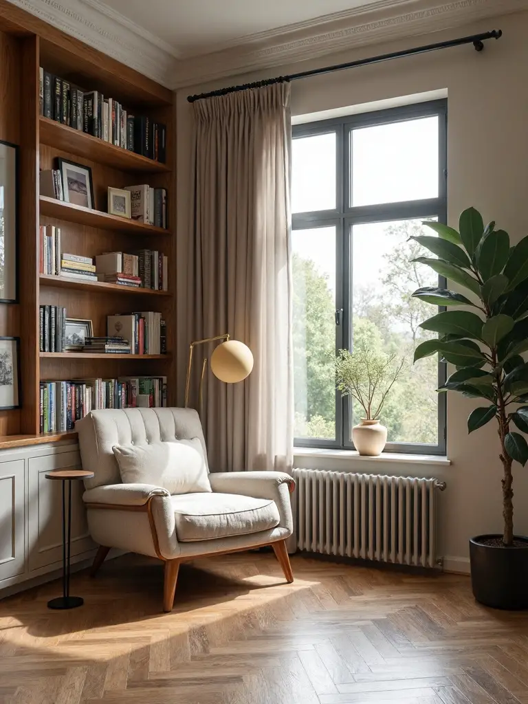 cozy corner reading retreat