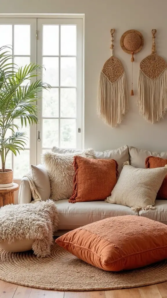 cozy floor seating intimate conversation