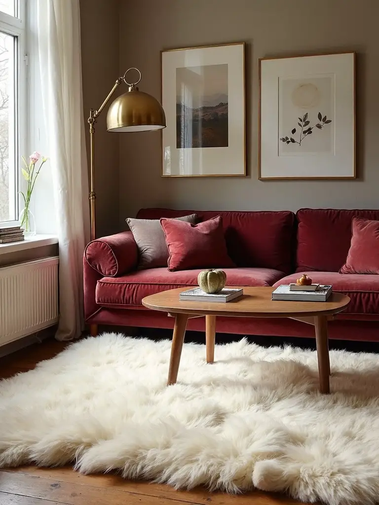 cozy grounding textured versatile