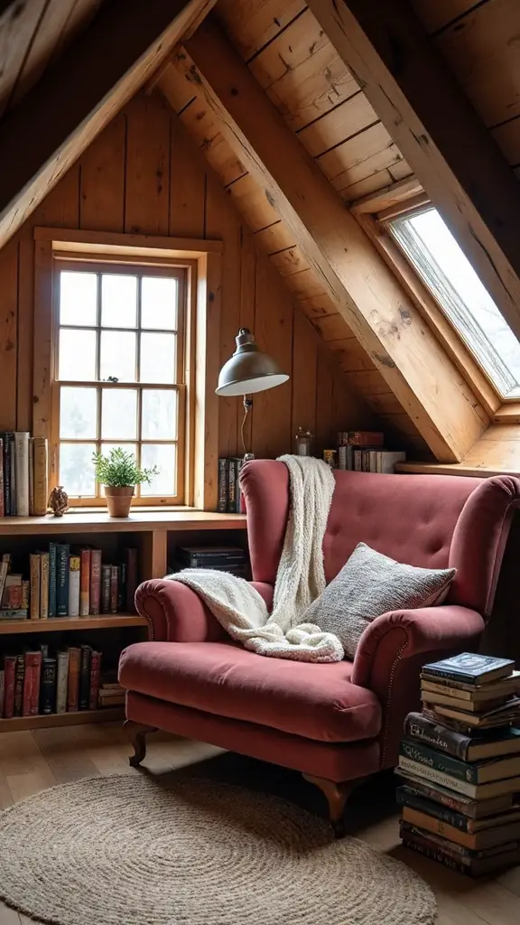 cozy intimate reading oasis