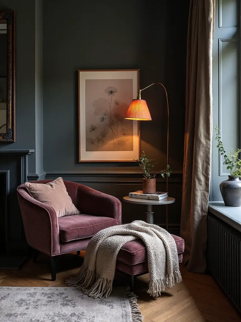 cozy intimate textured secluded